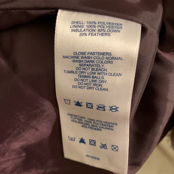 Lands’ End Down maxi coat - Picture 8 of 9